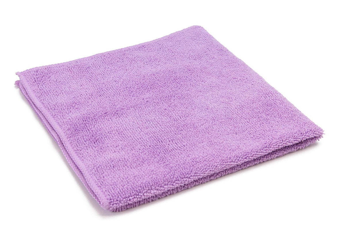 Autofiber Case Towel Purple FULL CASE [Utility 350] Microfiber Cleaning Towel 350 gsm 16"x16" - 200/case