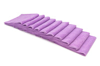 Autofiber Towel Purple [Utility 350S] All Purpose Microfiber Towel 350gsm 16"x16" - 10 pack