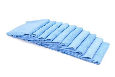 Autofiber Towel Blue [Utility 400E] Edgeless All-Purpose Towel 400gsm 16"x16" - 10 pack