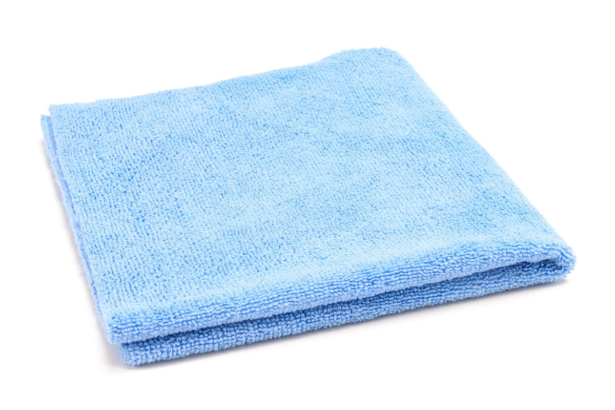Autofiber Case Towel Blue FULL CASE [Utility 400] Microfiber Cleaning Towel 400gsm 16"x16" - 200/case
