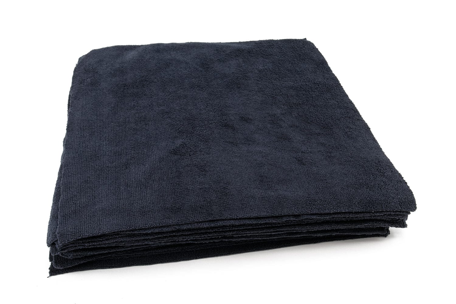 Autofiber Towel Black [Utility 400v] Edgeless Microfiber Cleaning Towel 16"x16" - 20/Vacuum Pack