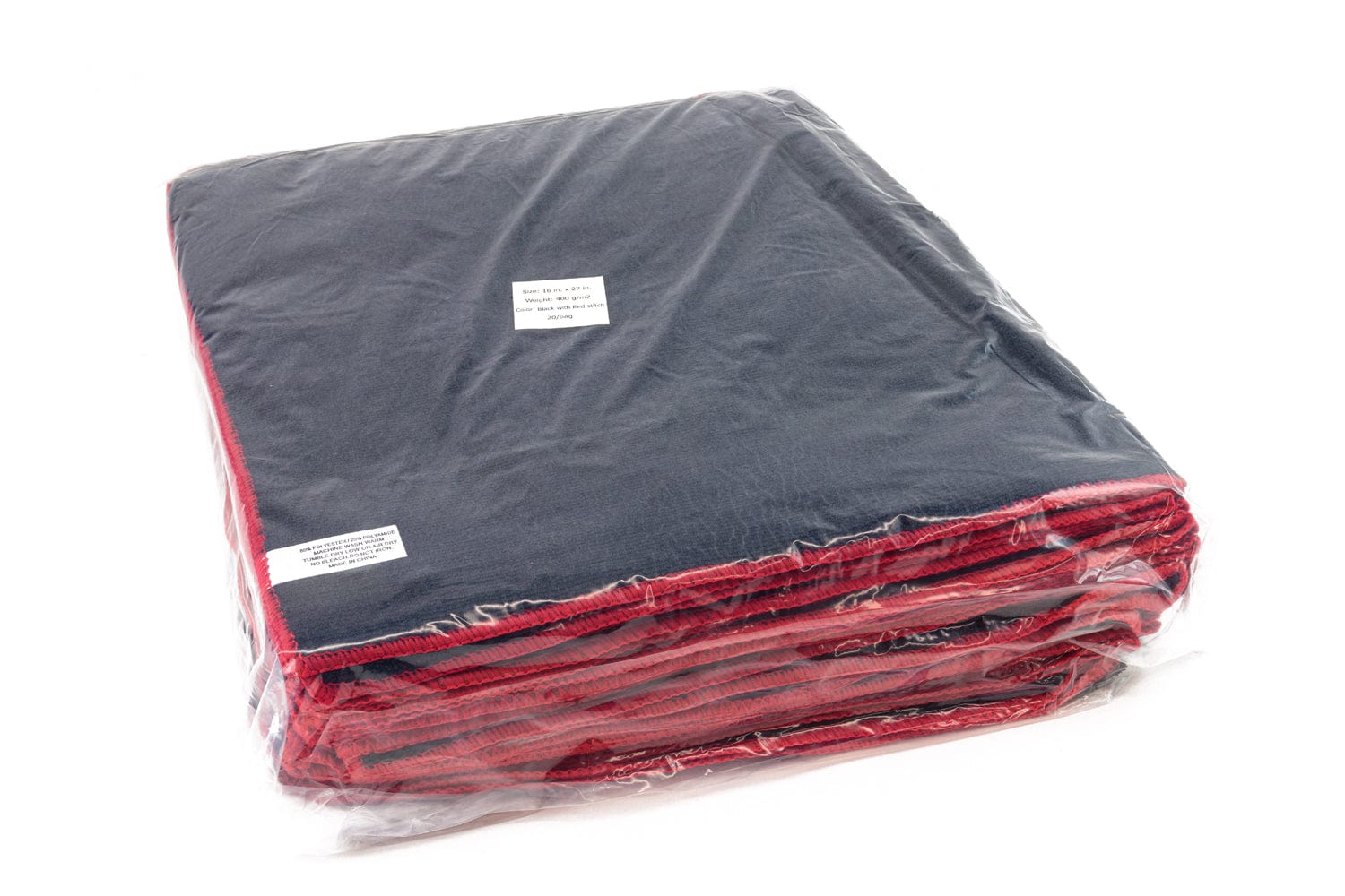 Autofiber Case Towel FULL CASE [Utility 400v] Microfiber Car Wash Towels 16"x27" - Vacuum Packed 20/bag - 6 bags/case