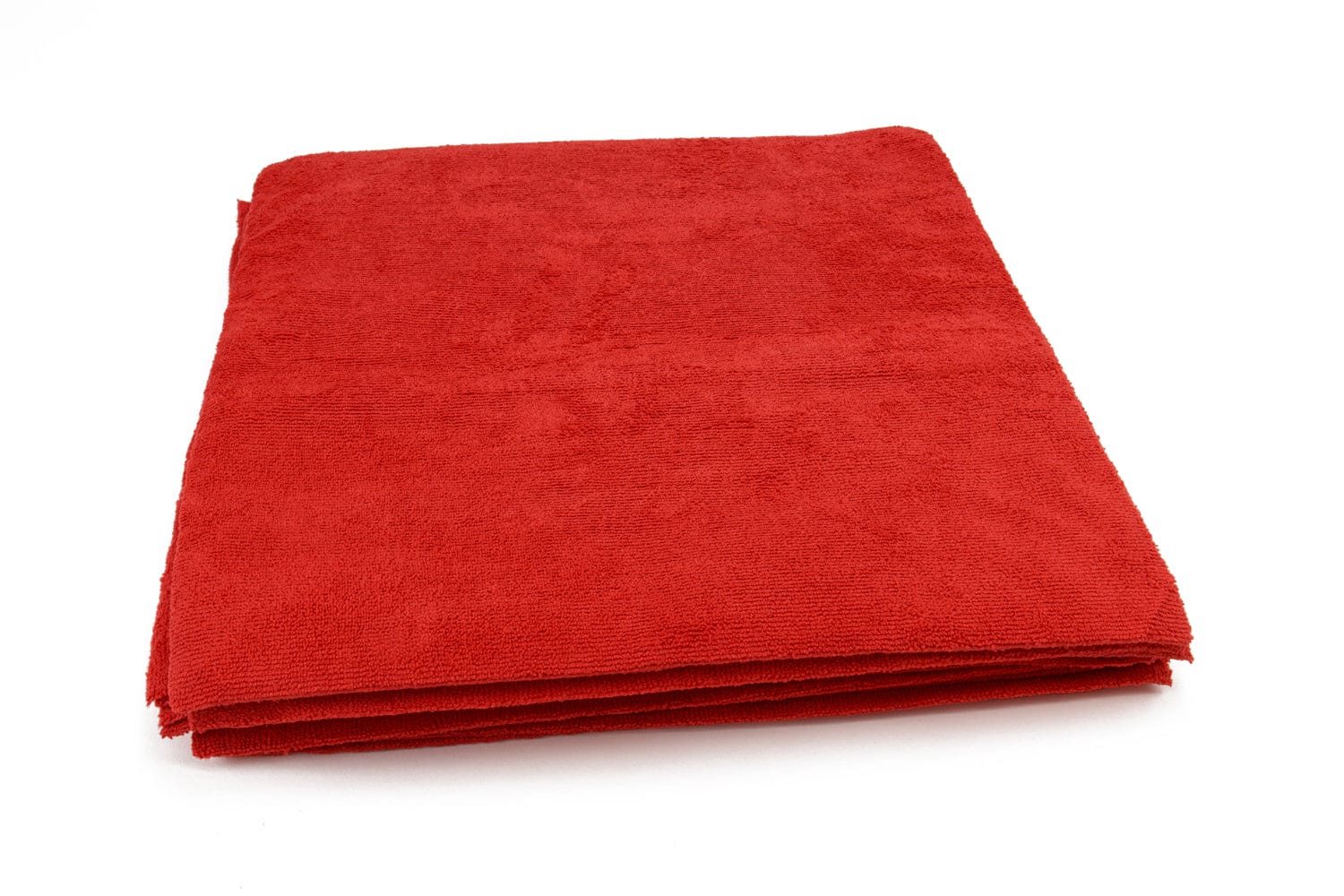 Autofiber Towel Red [Utility 400v] Edgeless Microfiber Cleaning Towel 16"x16" - 20/Vacuum Pack
