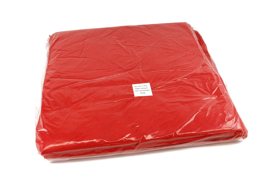 Autofiber Towel FULL CASE [Utility 400v] Edgeless Microfiber Cleaning Towel 16"x16" - 200/case