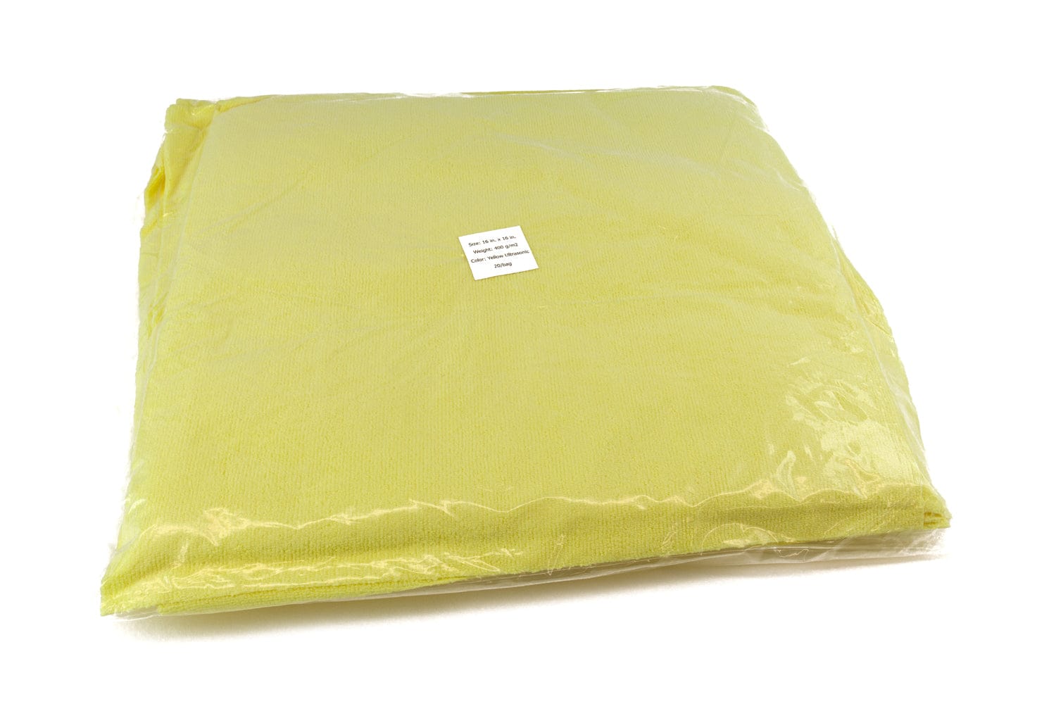 Autofiber Towel FULL CASE [Utility 400v] Edgeless Microfiber Cleaning Towel 16"x16" - 200/case