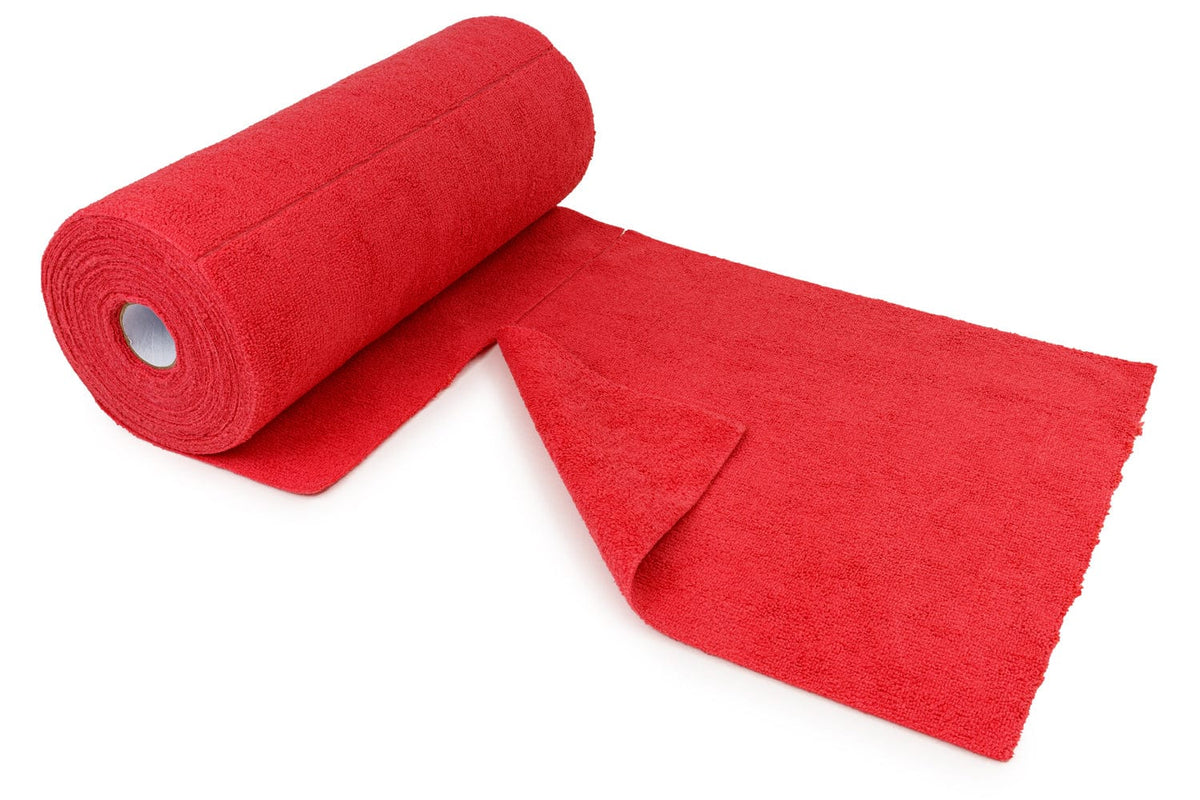 Autofiber Towel [Roll-o-Rags] Microfiber Towels on a Roll 12"x12" - 30/roll