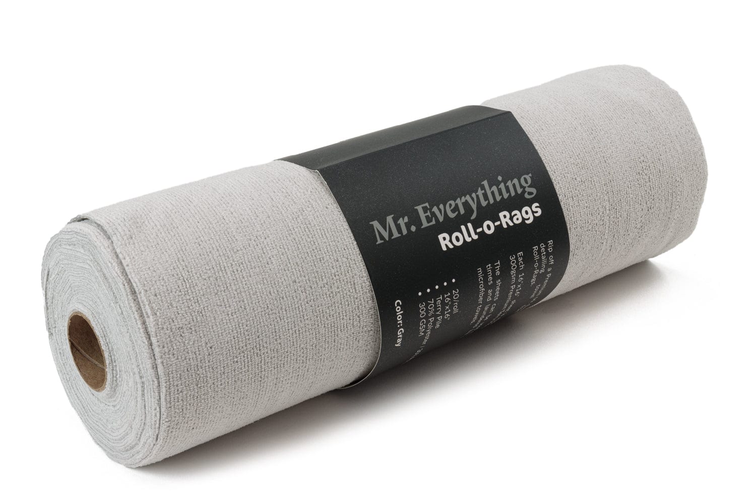 Rolled Rags Mr. Everything Roll-o-Rags Microfiber Towels on a Roll, 16