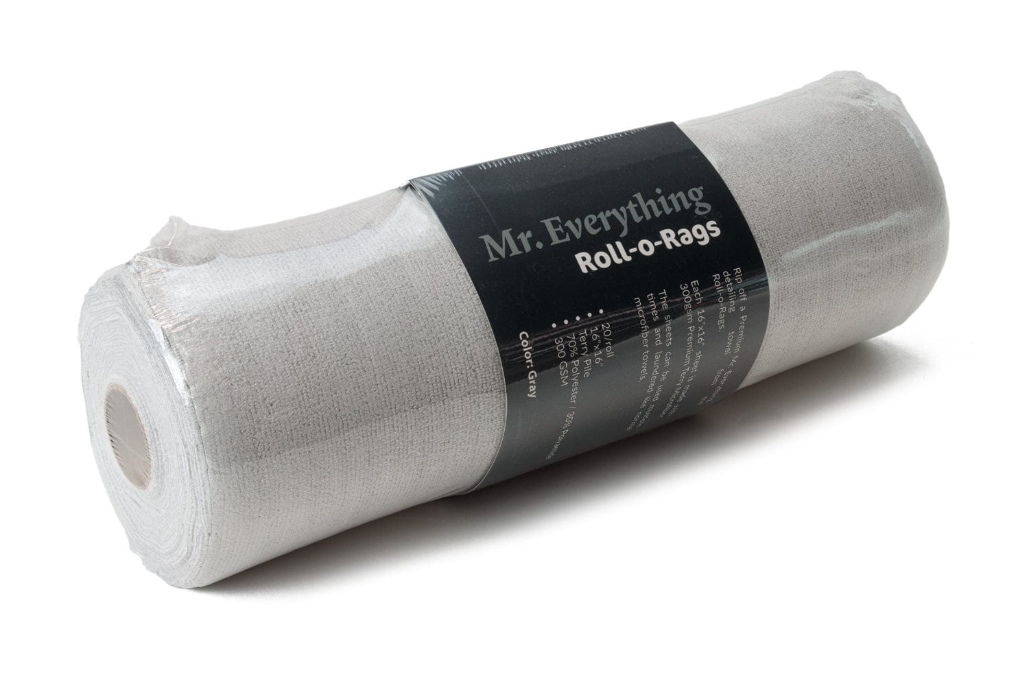 Autofiber Case Towel FULL CASE [Mr. Everything : Roll-o-Rags] Premium Microfiber Towels on a Roll 16"x16" - 15 rolls/case