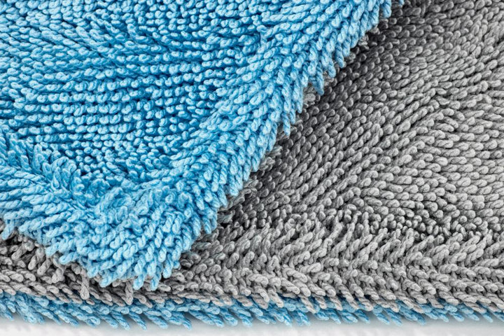 Autofiber Towel Dreadnought Jr. - Microfiber Double Twist Pile Detailing Towel (16 in. x 16 in., 1100gsm) - 2 pack