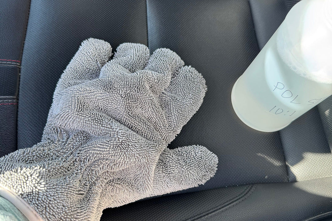 Autofiber Mitt [Five Finger] Detailing Mitt (Dreadnought Max + Saver Applicator) - 2 pack