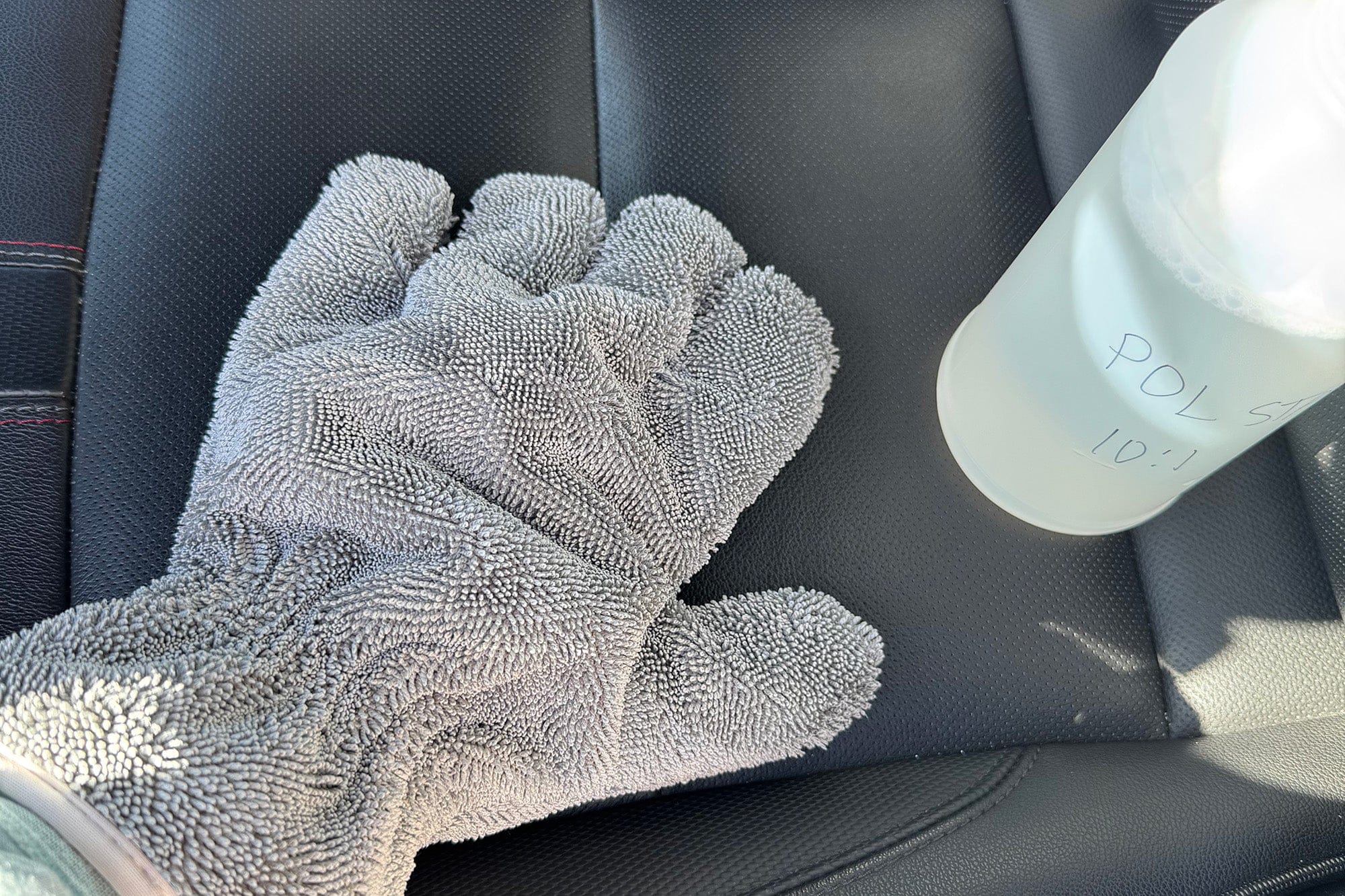 Autofiber Mitt [Five Finger] Detailing Mitt (Dreadnought Max + Saver Applicator) - 2 pack