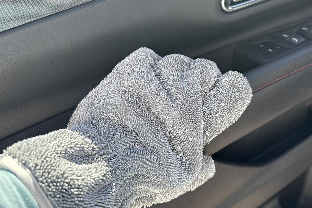 Autofiber Mitt [Five Finger] Detailing Mitt (Dreadnought Max + Saver Applicator) - 2 pack