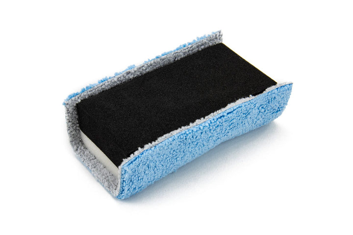 Autofiber Applicator [Saver Block &amp; Refill] Coating Applicator Foam Block with Size Velcro and Refill Saver Sheets with Barrier Layer (3.5 in. x 2 in. x 1 in.) - 12 pack