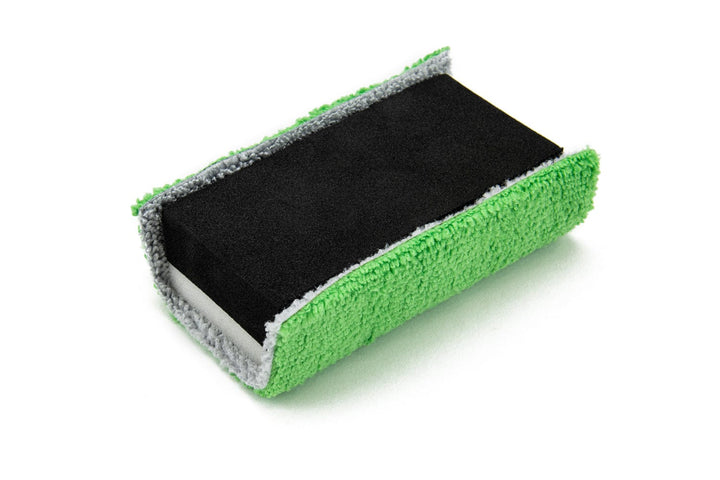 Autofiber Applicator [Saver Block &amp; Refill] Coating Applicator Foam Block with Size Velcro and Refill Saver Sheets with Barrier Layer (3.5 in. x 2 in. x 1 in.) - 12 pack