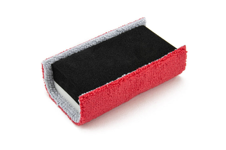 Autofiber Applicator [Saver Block &amp; Refill] Coating Applicator Foam Block with Size Velcro and Refill Saver Sheets with Barrier Layer (3.5 in. x 2 in. x 1 in.) - 12 pack