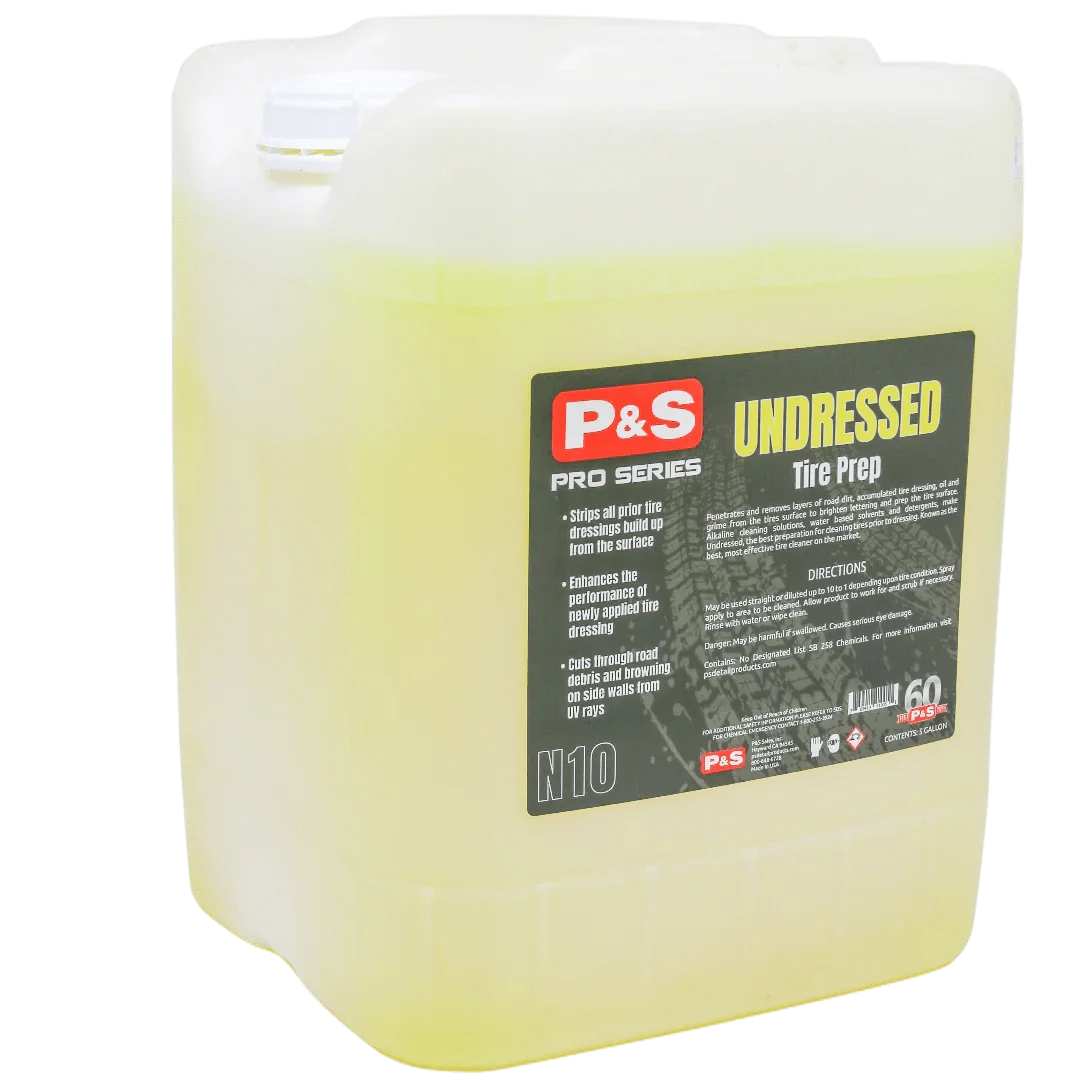 P&amp;S Detail Products Chemical 5 Gallon Undressed Tire Cleaner