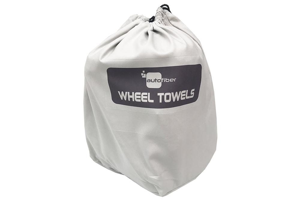 Autofiber Wheel [Sort &amp; Store Bucket Bag] Microfiber Towel Organizing Bags (1 pack)