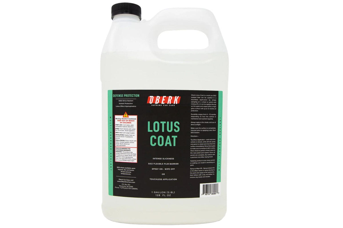 Oberk Chemical Gallon Lotus Coat - Si02 Spray Sealant