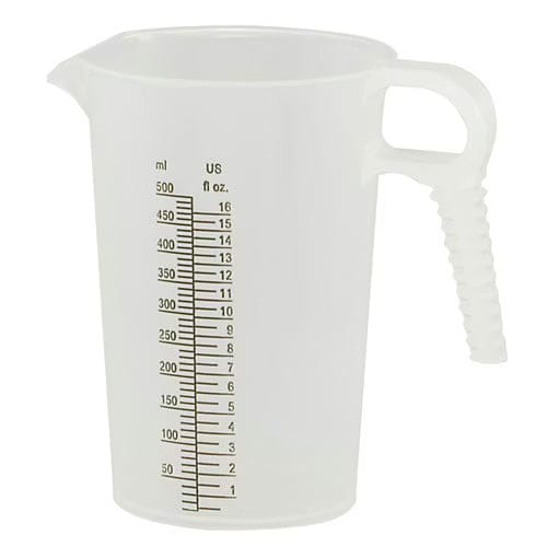 General Car Care Accessory 16 fl oz. 8 oz. Accu-Pour™ Polypropylene Measuring Pitcher