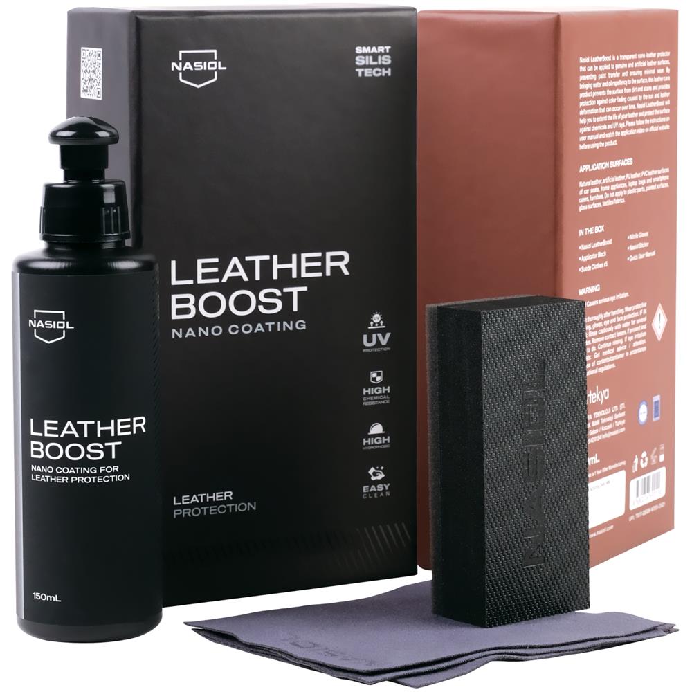 NASIOL Chemical Nasiol Leatherboost Nano Coating - Leather Care-1 Year Durability