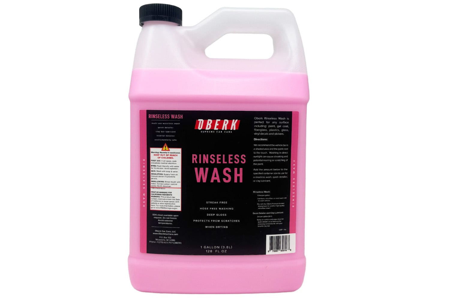 Oberk Chemical Gallon Rinseless Wash