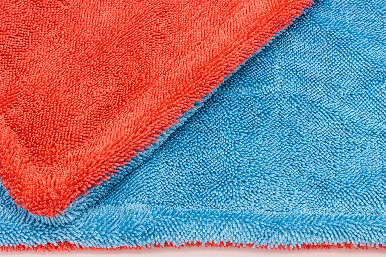 Autofiber Towel Dreadnought MAX Jr. - Triple Layer Microfiber Twist Pile Drying Towel (16 in. x 16 in., 1400gsm) - 2 pack