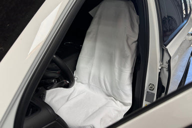 Autofiber Accessory Car Seat Cover - Waffle Weave Microfiber 62"x28"