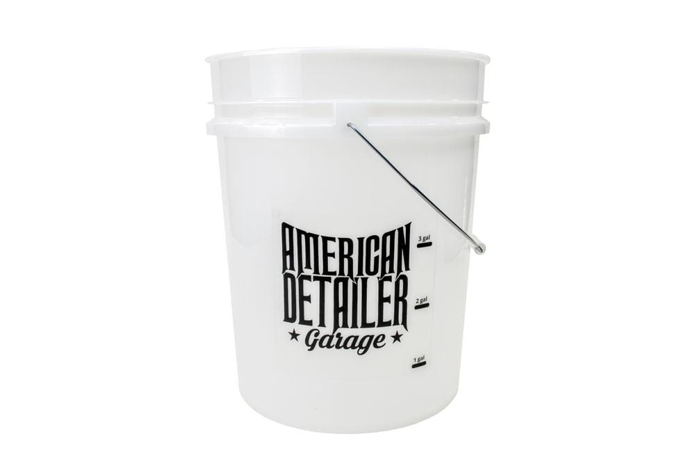 [ADG BUCKET] 5 Gallon Clear with Gallon Markers & Lid