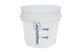Autofiber [WASH BUCKET] 3.5 Gallon Clear with Gallon Markers