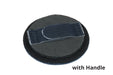 Autofiber Mitt [Clay Disc 3] Round Decontamination Pad with Velcro 3" Diameter