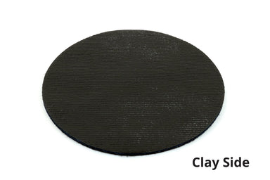 Autofiber Mitt Refill Only [Clay Disc 5] Round Decontamination Pad with Velcro  5" Diameter