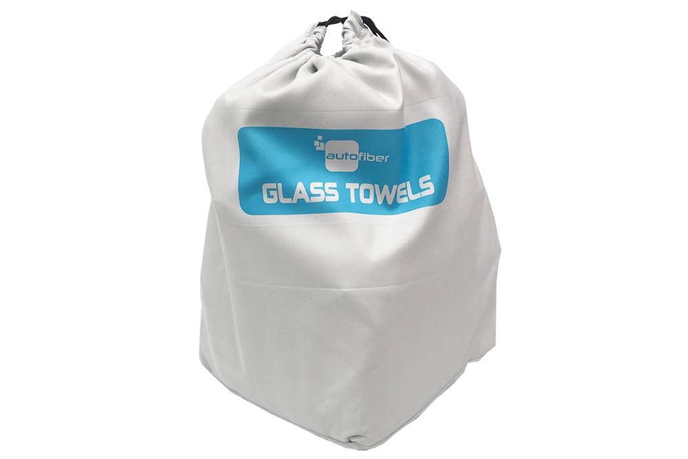 Autofiber Glass [Sort & Store Bucket Bag] Microfiber Towel Organizing Bags (1 pack)