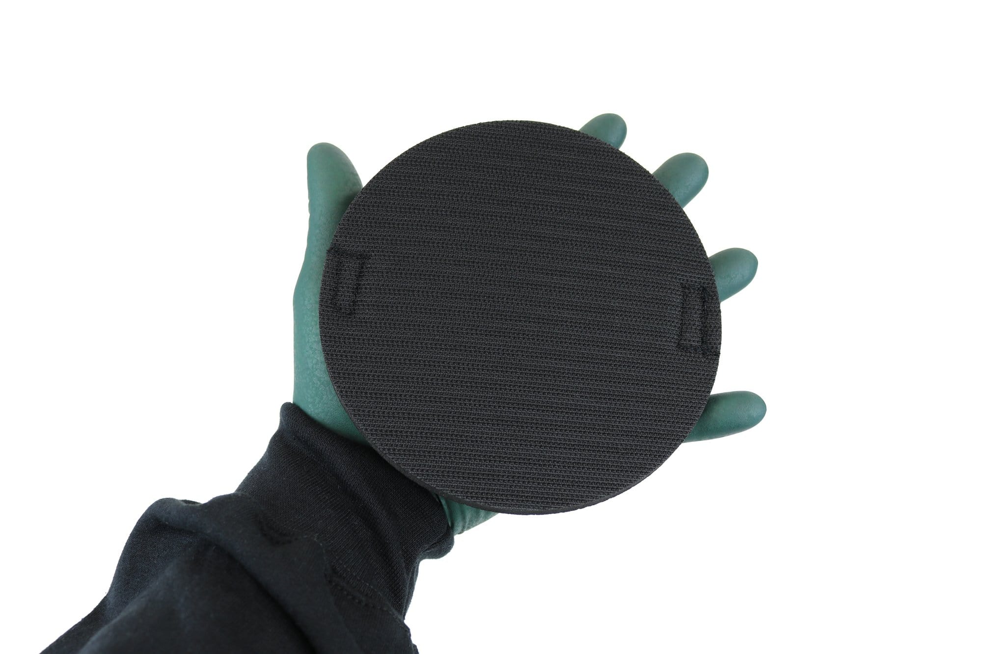 Autofiber Mitt [Clay Disc 6] Round Decontamination Pad with Velcro  6" Diameter