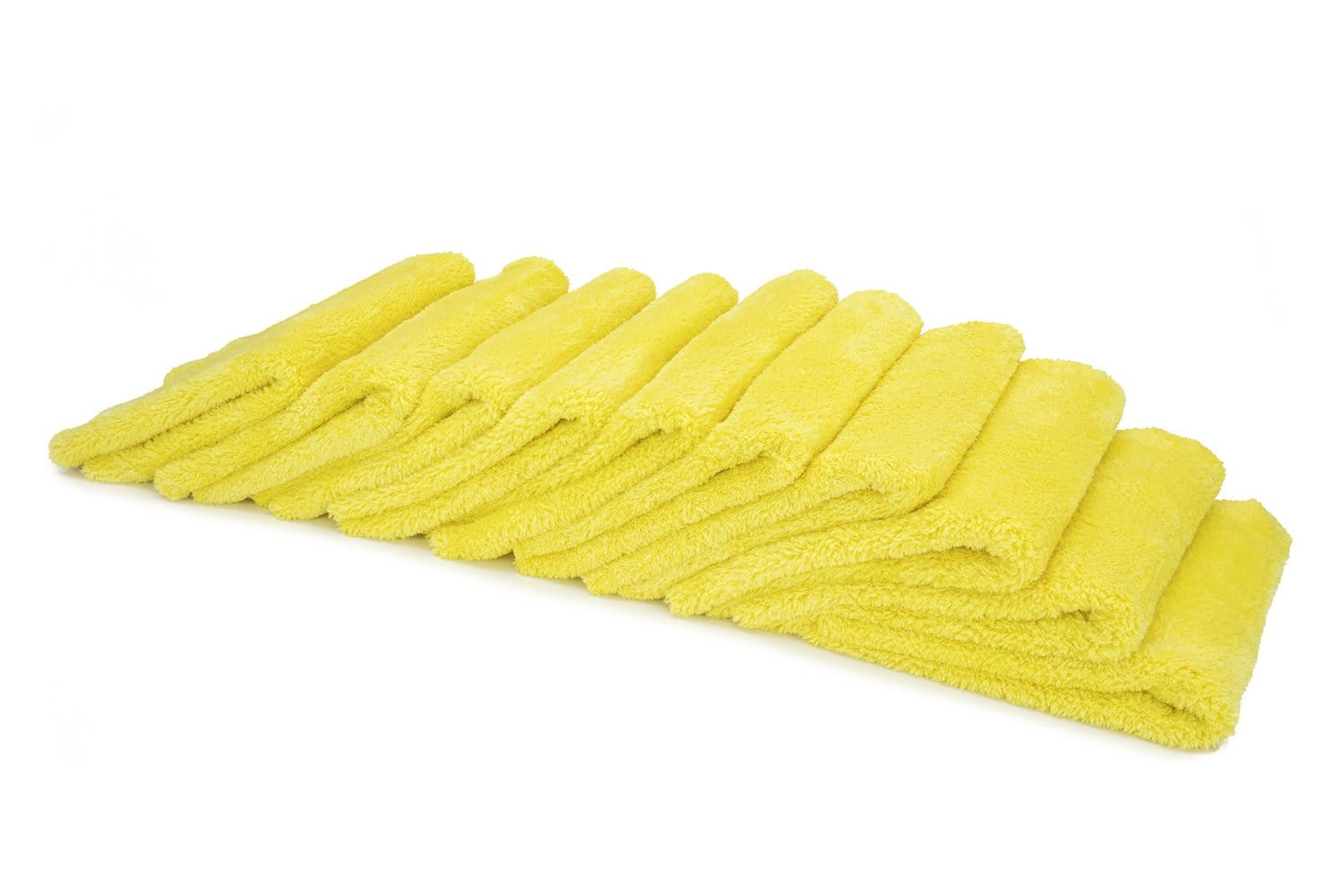 Autofiber Towel [Korean Plush 550] Edgeless Detailing Towels (16 in. x 16 in. 550 gsm) 10 pack BULK BUNDLE
