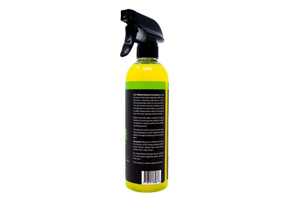 Oberk 2 in 1 Wheel Cleaner and Iron Remover - 16 oz.