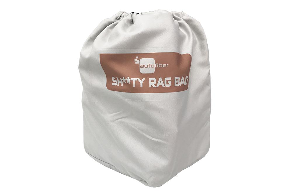Autofiber Shi**y Rag [Sort & Store Bucket Bag] Microfiber Towel Organizing Bags (1 pack)