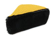 Autofiber Bulk Sponge Black/Gold FULL CASE [Scrub Ninja] Wedge Scrubber 5"x2.5"x2" - 144/case