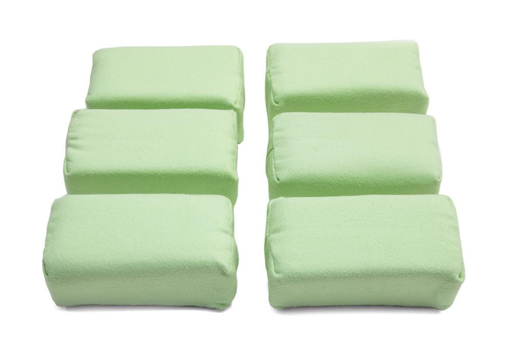 12 Pcs Ceramic Coating Applicator Pads Suede Cloth Car Beauty