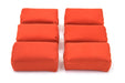 Autofiber Sponge Red [Appli-Coat] Microfiber Ceramic Coating Applicator Pad (3 in. x 1.5 in. x 1.5 in.) 6 pack