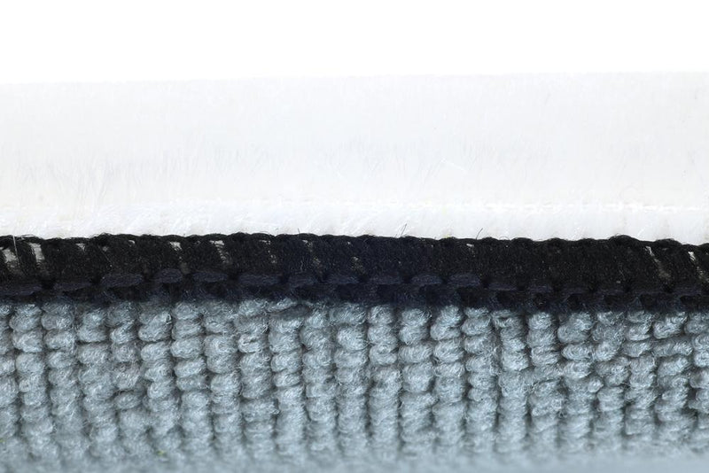Autofiber Scrub Ninja - Interior Scrubbing Sponge (5”x3”) for Leather,  Plastic, Vinyl and Upholstery Cleaning (White/Gray)