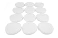 Autofiber [Saver Pocket Round] Coating Applicator Finger Mitt with Barrier Layer (5 in. Diameter) 12 pack