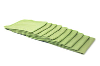 Autofiber Towels Green BULK BUNDLE [Smooth Glass] Microfiber Window and Mirror Towel (16 in. x 16 in., 260 gsm) 10 pack