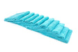 Autofiber Towel Teal Blue [Cost What!] Edgeless Microfiber Shop Rag (16 in. x 16 in.) - 10 pack