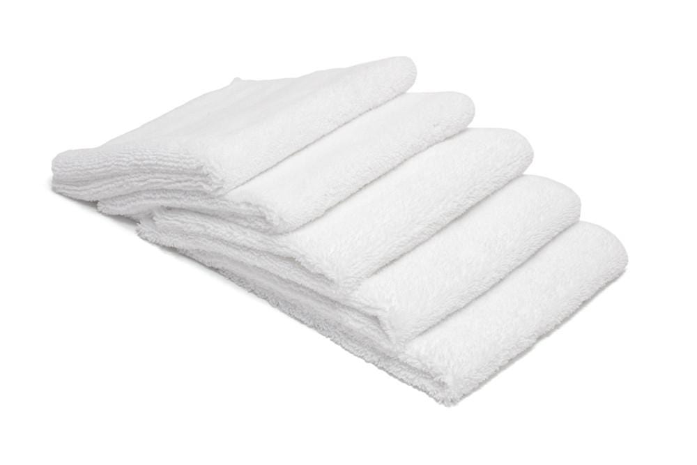 Autofiber Towel White [Elite] Edgeless Microfiber Detailing Towels (16 in. x 16 in. 360 gsm) 5 pack