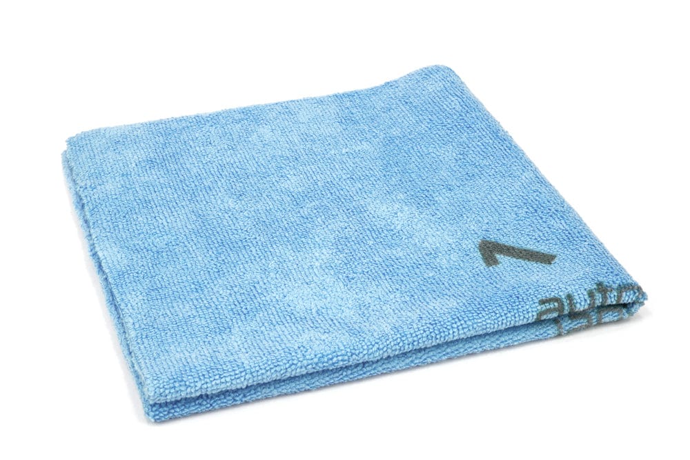 Autofiber Bulk Towel Blue FULL CASE [Quadrant Wipe] with Printed Number Sections (16 in. x 16 in., 390gsm) 200/case