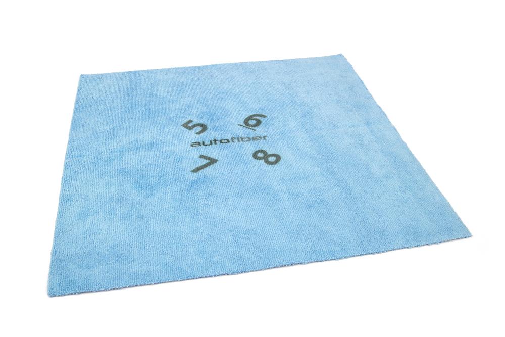 Autofiber [Quadrant Wipe] Microfiber Coating Leveling Towel (16 in. x 16 in., 390 gsm) - 10 pack