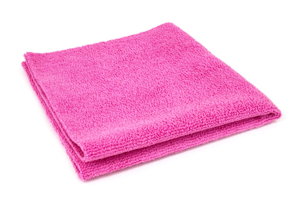 Autofiber Bulk Towel Pink FULL CASE [Mr. Everything] 390gsm 16"x16" - 200/case
