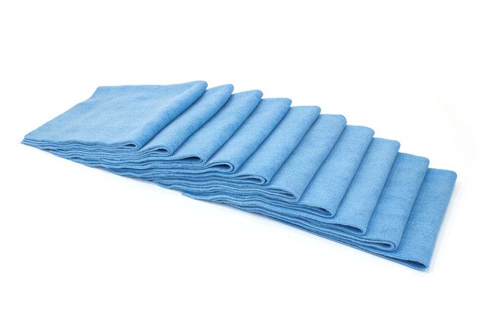 Autofiber Towel Blue / 10 pack [Buffmaster] Microfiber Polish and Buffing Towel (16 in. x 16 in., 400 gsm)