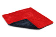 Autofiber Towel Red/Black Dreadnought MAX Jr. - Triple Layer Microfiber Twist Pile Drying Towel (16 in. x 16 in., 1400gsm) - 2 pack