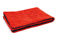 Autofiber Towel Red/Black FULL CASE Dreadnought MAX - Triple Layer Microfiber Twist Pile Drying Towel (20 in. x 30 in., 1400gsm) - 26/case